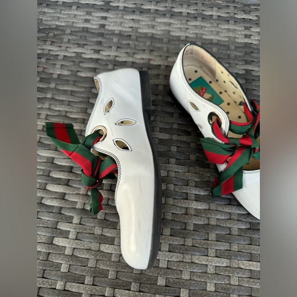 Gucci girls shoes bow 32 Italy - Picture 6 of 11